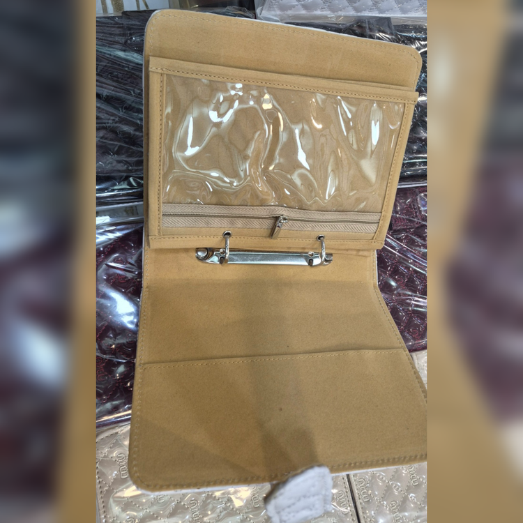 نظم دهنده جواهرات کلاسوری چرم وارداتی
